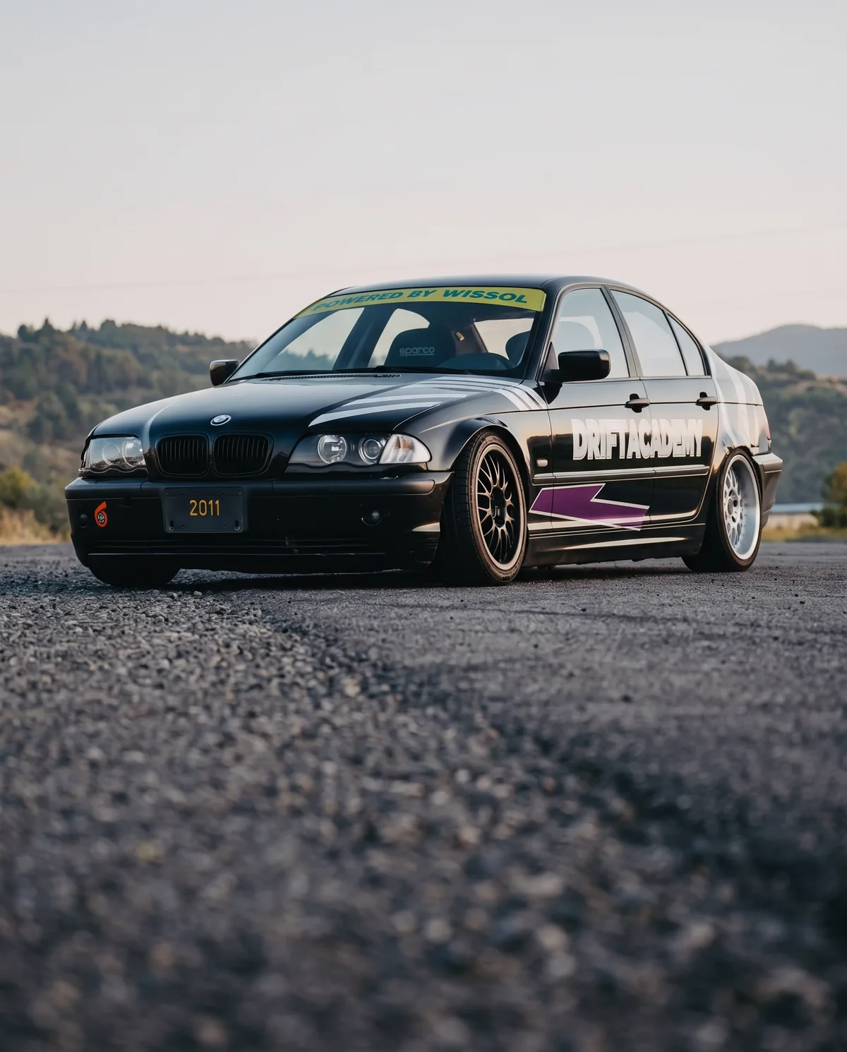 დრიფტისთვის მომზადებული BMW E46